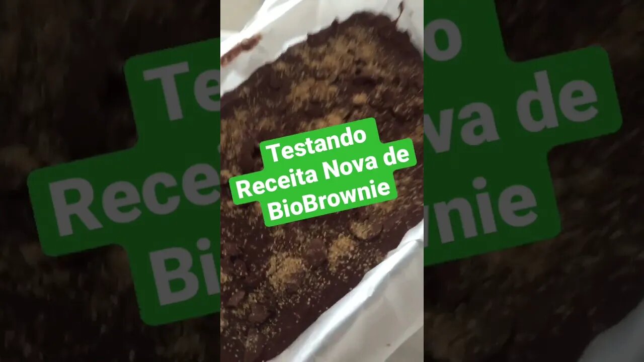 Biomassa Prebiótica | Testando Receita Nova #biobrownie @NaturalFoodBa #biomassa