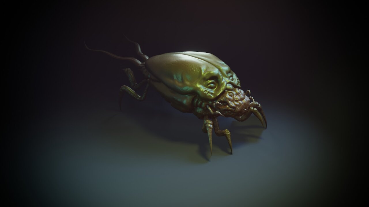 202104.Sneaking insect - Cthulhu Mythos