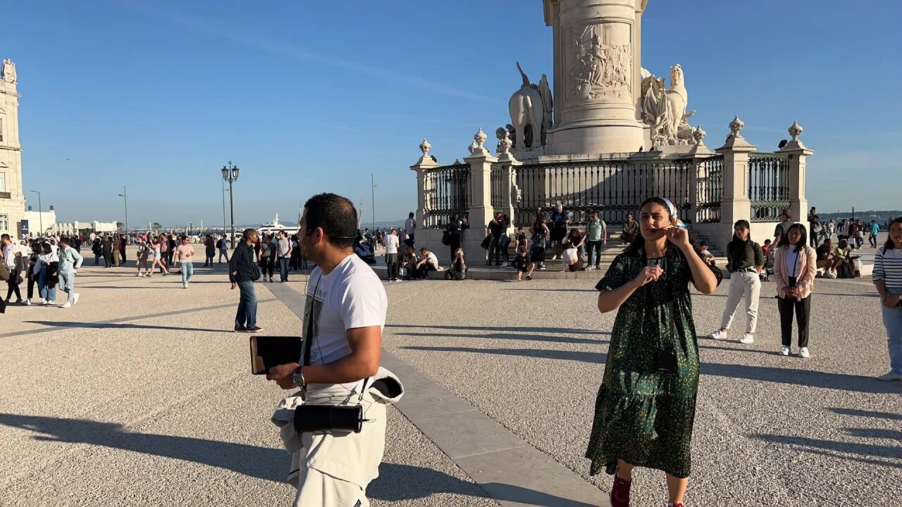 Live preaching in Lisbon, Portugal