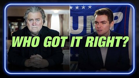 VIDEO: Steve Bannon Says Grassroots Activism Will Save Us, Nick Fuentes Says We Need An Emperor.