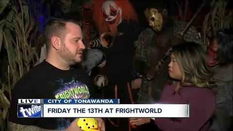Celebrating Friday the 13th at Frightworld