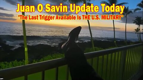 Juan O Savin Update Today Oct 16: "The Last Trigger Available Is THE U.S. MILITARY"