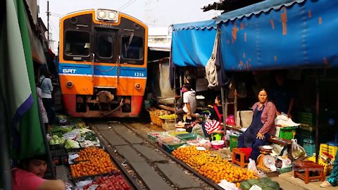 Thailand Funny Train