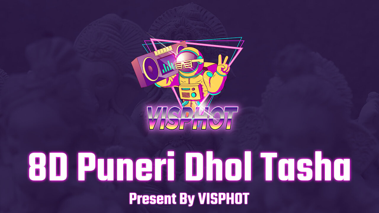 Nashik Dhol Feel The Bass | 8D Dhol Tasha | #VISPHOT |