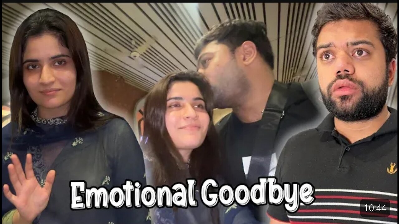 Shadi Ke Baad First Time Akele Travel Kiya 😭 | Emotional Goodbye 💔 | Bohot Miss Karun Ga ❤️ | I love you Aroob ❤️