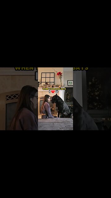 When Your Cane Corso Loves You ♥️🥰 #canecorso #shorts #dog