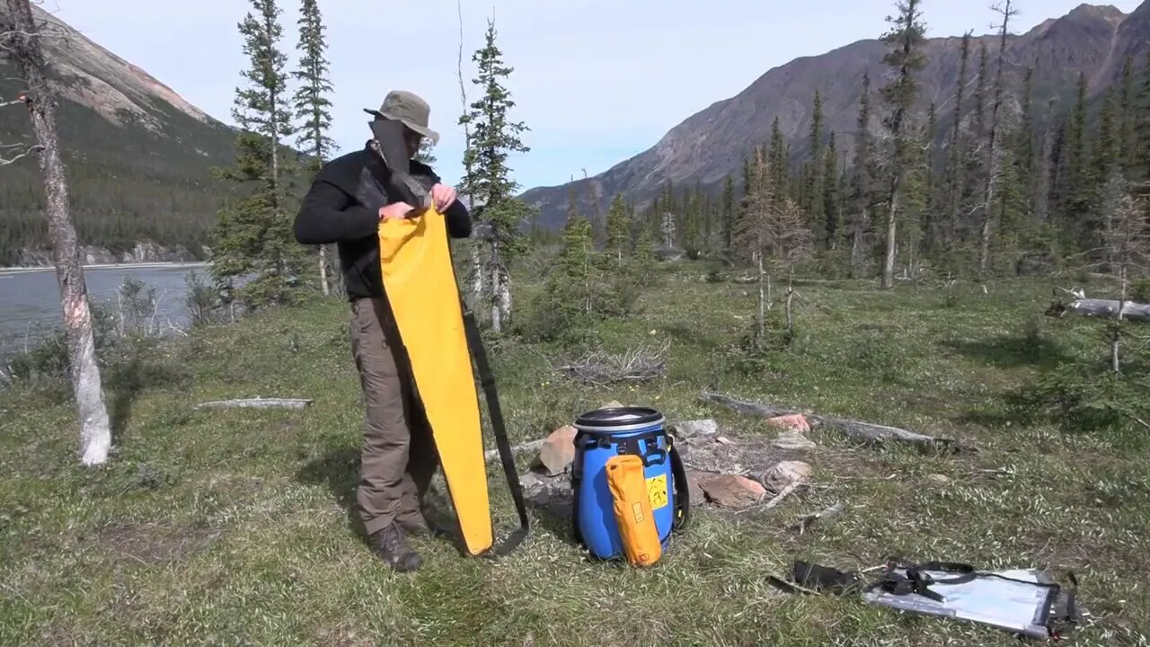 Days Solo Camping in the Yukon Wilderness -9