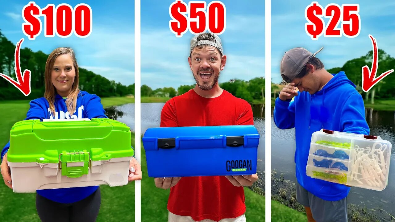 Making The ULTIMATE Budget Fishing Tackle Boxes! (BIG FISH)