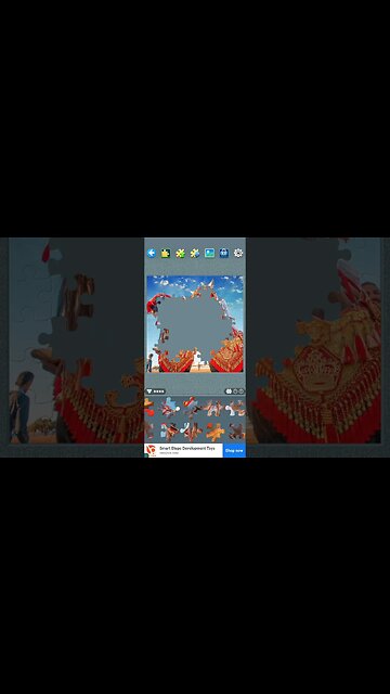 81 piece jigsaw - Casa Blanca