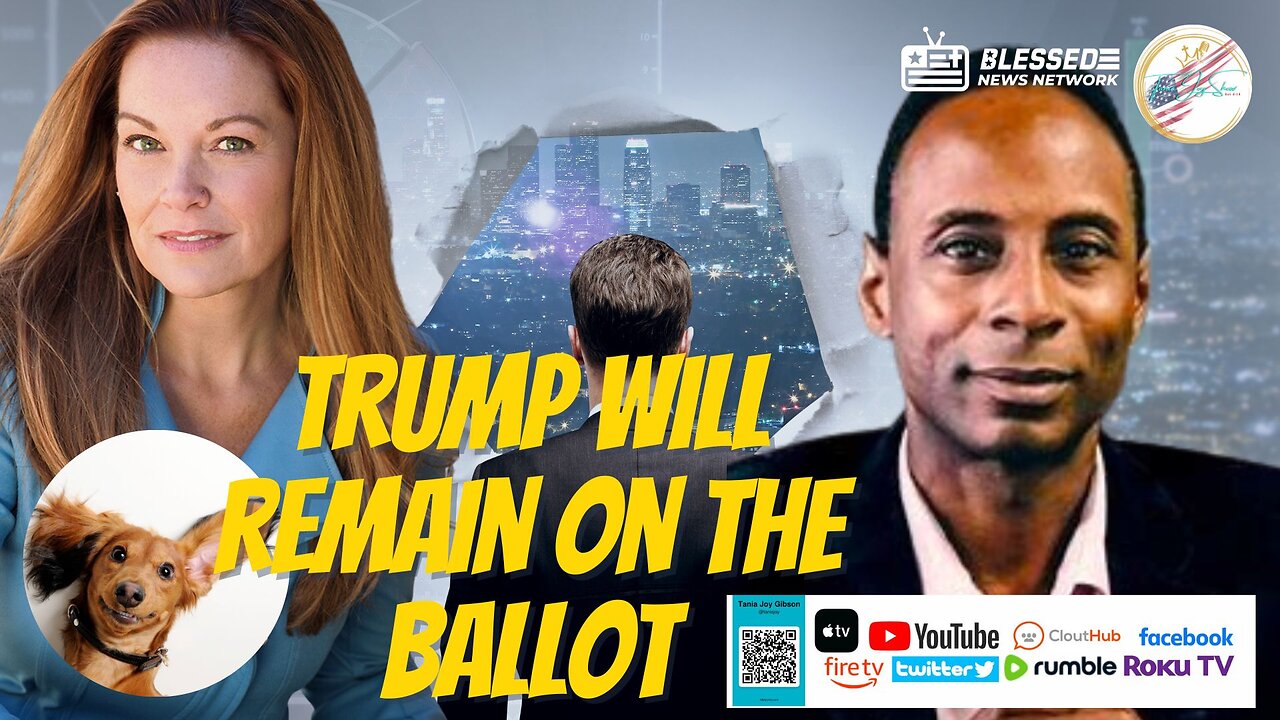 The Tania Joy Show | TRUMP will REMAIN on the BALLOT & WIN | Manuel Johnson B4A