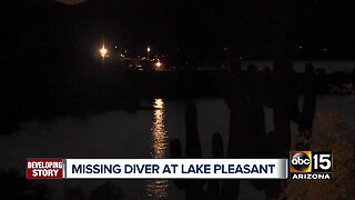 MCSO searching for missing diver at Lake Pleasant