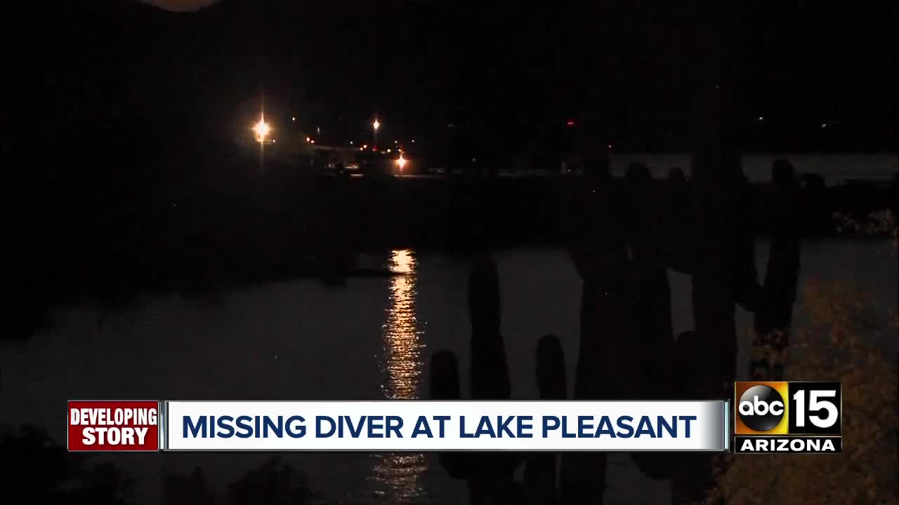 MCSO searching for missing diver at Lake Pleasant