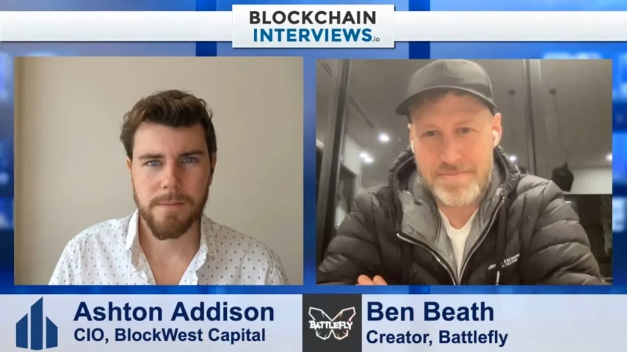 Ben Beath, Creator of BattleFly, Play 2 Earn Game & TreasuryDAO | Blockchain Interviews