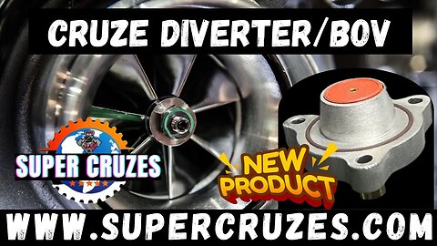 Super CRUZES Diverter BOV Blow off valve CRUZE MALIBU