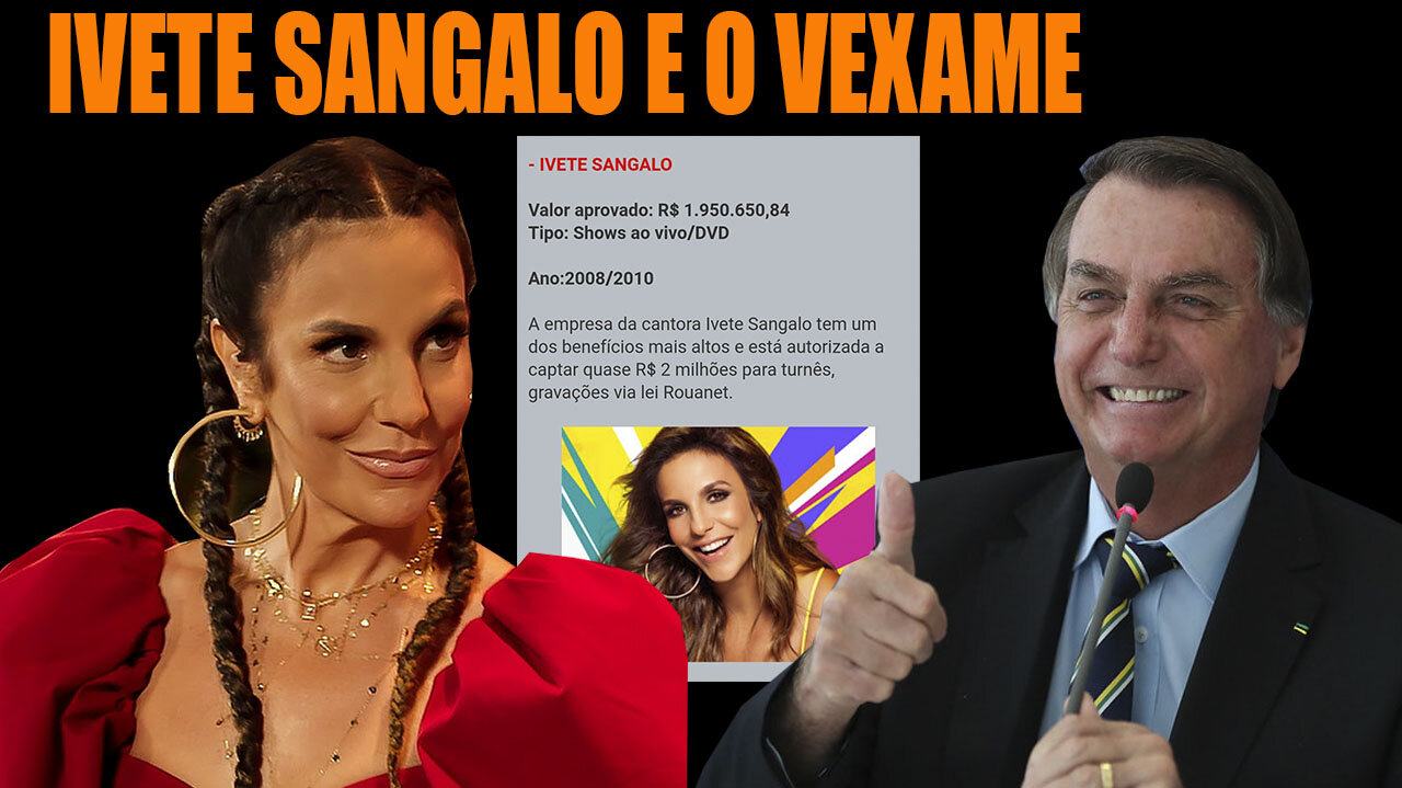 INACREDITAVEL !! EM SHOW IVETE SANGALO XINGA BOLSONARO E PASSA VEXAME