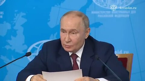 Vladimir Putin předložil Ukrajině a kolektivnímu Západu podmínky míru na Ukrajině!