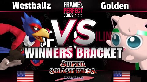 FPS3 Online Winners Top 32 - Westballz (Falco) vs. Golden (Jigglypuff) - Smash Melee