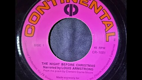 Louis Armstrong – The Night Before Christmas