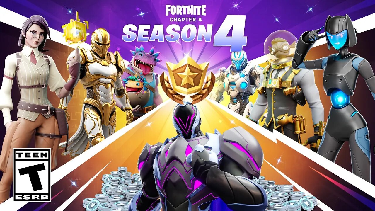 Fortnite REVEALED Season 4 BATTLE PASS!