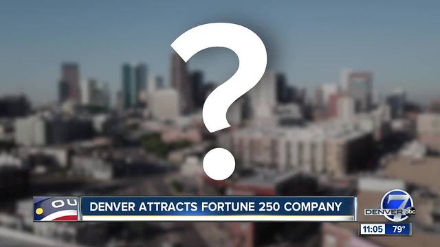 Mystery Fortune 250 company could move to Denver; state approves $27M in tax incentives