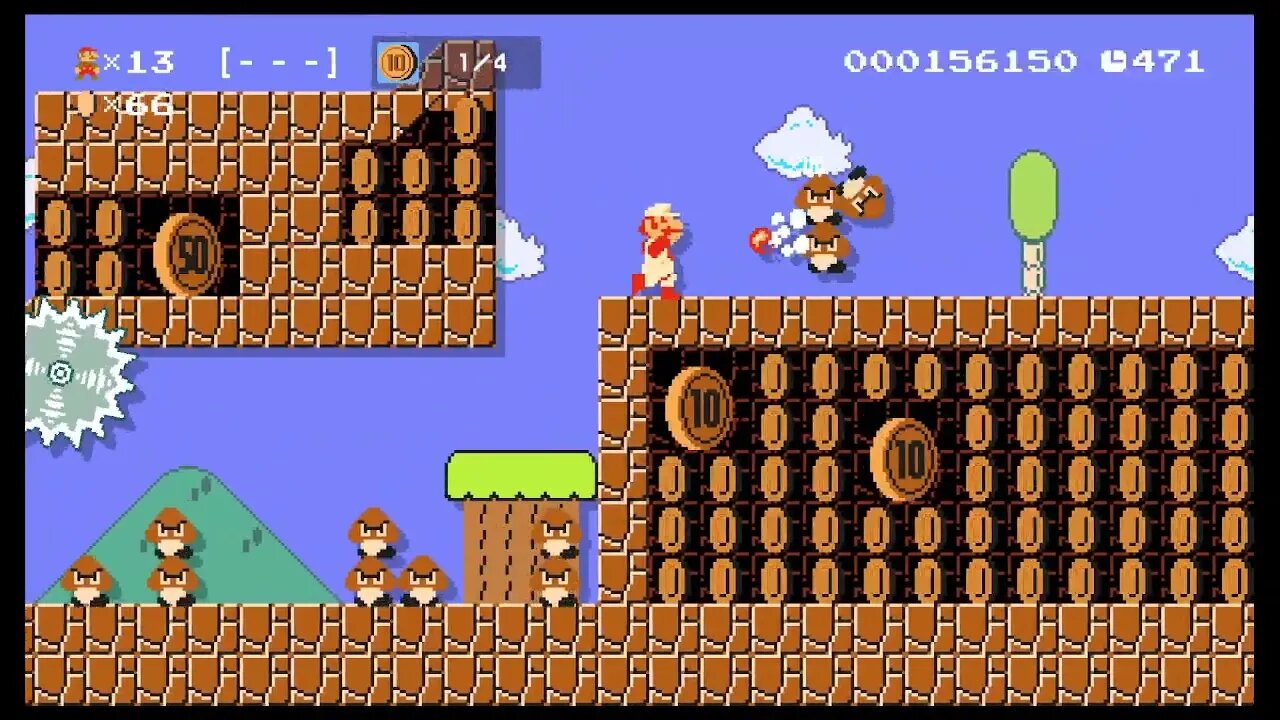 Mario Maker 2 Road to 1000, If I die the video ends 3