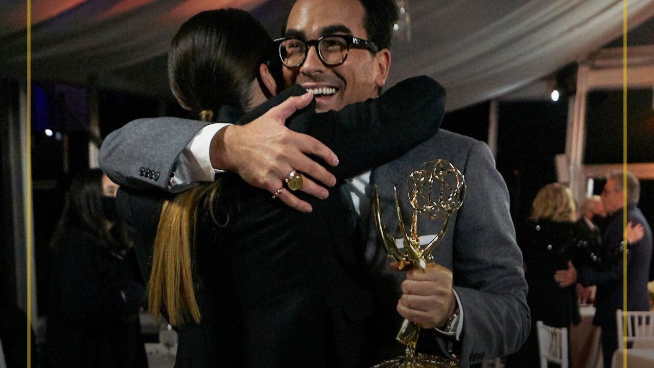 'Schitt's Creek' Swept The Emmys Last Night & Dan Levy's Speech Was So Canadian