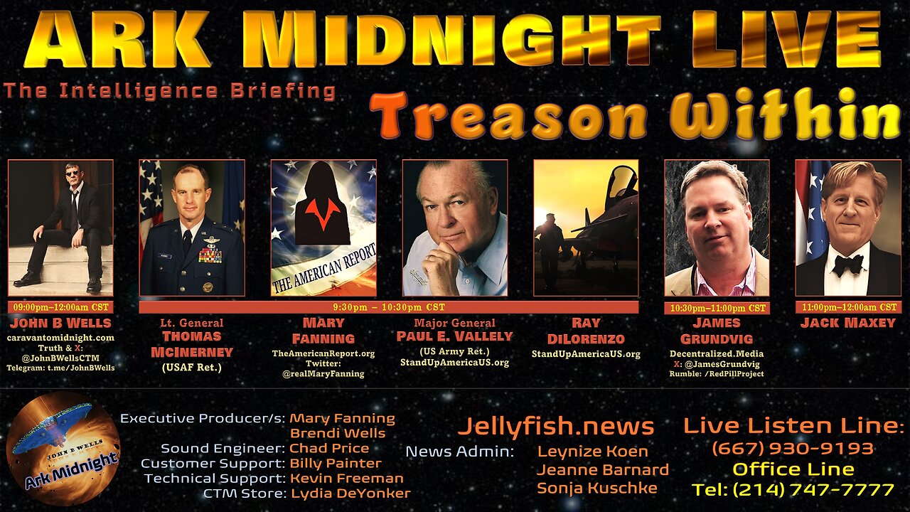 The Intelligence Briefing / Treason Within - John B Wells LIVE