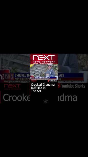 Crooked Grandma BUSTED In The Act #shorts