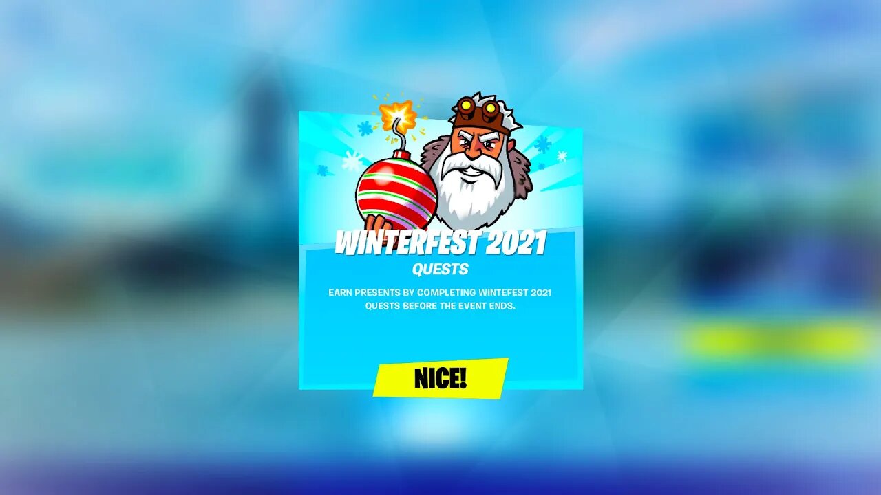 Winterfest is NOW AVAILABLE! (Fortnite)