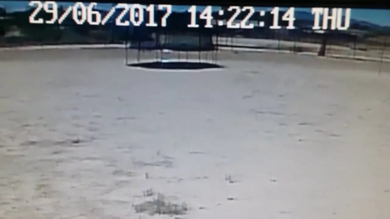 Our Trampoline Flew Away...