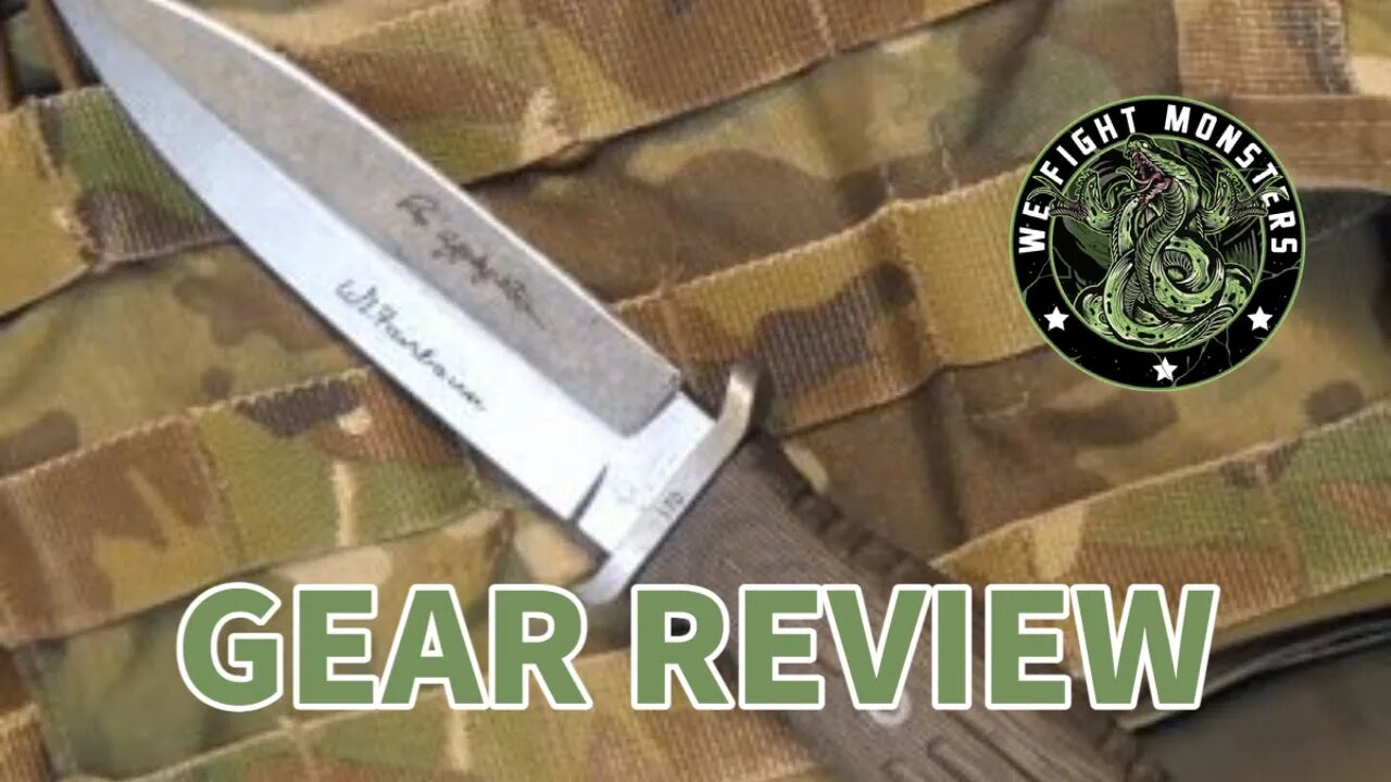 Boker Applegate Fairbairn Knife review by former Navy SEAL Garrick Fernbaugh