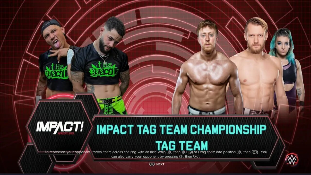 Impact Wrestling Emergence 2023 Subculture vs The Rascalz for the Impact World Tag Team Championship