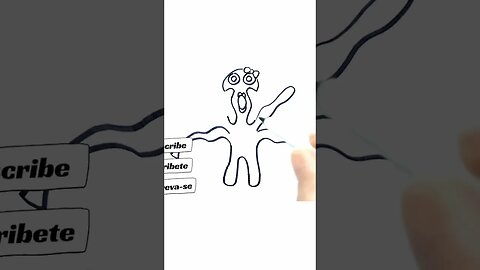 How to Draw and Paint Syringenella from the Garten of Banban Game