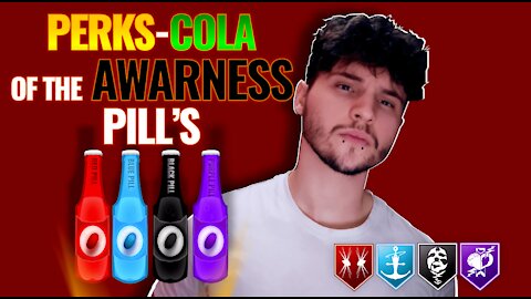 ALL THE AWARENESS PILLS PERKS COLA LIST MEANING AND WHICH IS BETTER ( Red, Blue, Purple And Black )