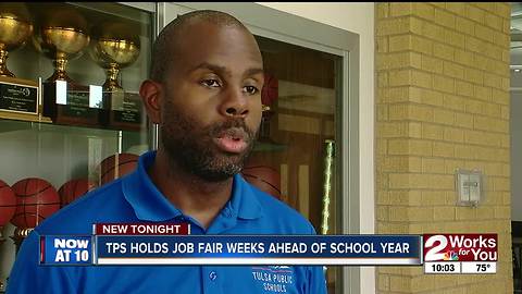Mia Adams TPS job fair
