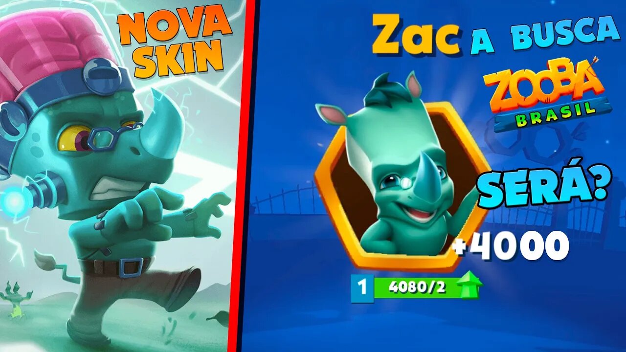 ZAC Precisa Evoluir! Busca por tokens + Nova Skin Zooba