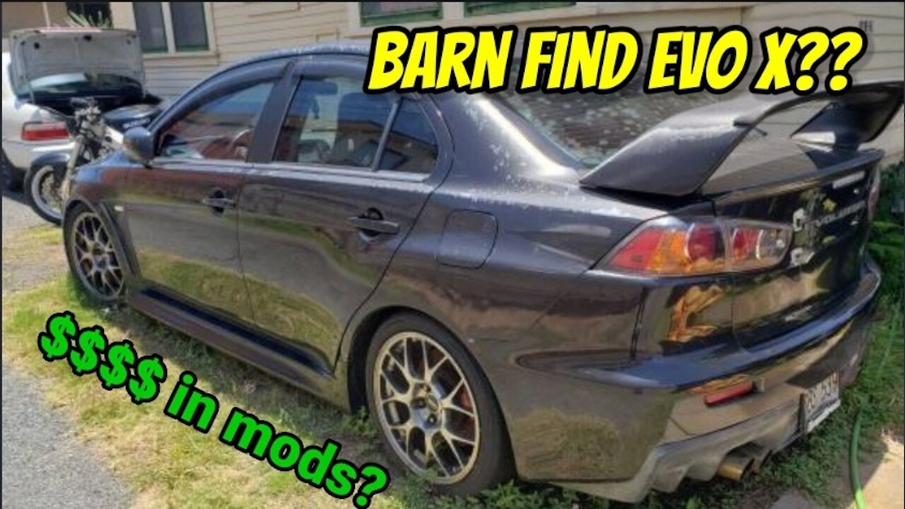 Rescuing a Barn Find Mitsubishi Evo X | Part 1