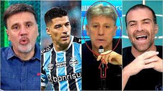 "EU NUNCA VI ISSO NO BRASIL! Cara, o que o Renato Gaúcho FALOU sobre o Grêmio foi..." VEJA DEBATE!