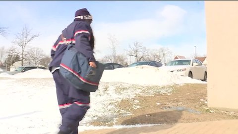 Mail service in Northeast Ohio suspended after 2 p.m. because of weather, USPS spokesperson says