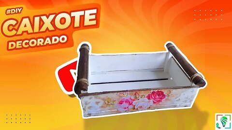 Diy Como Fazer Caixote Para Organizar a Cozinha - Faça você mesmo