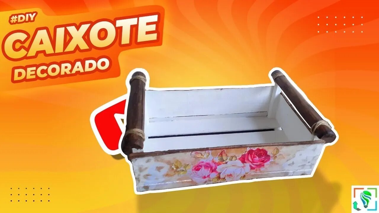 Diy Como Fazer Caixote Para Organizar a Cozinha - Faça você mesmo