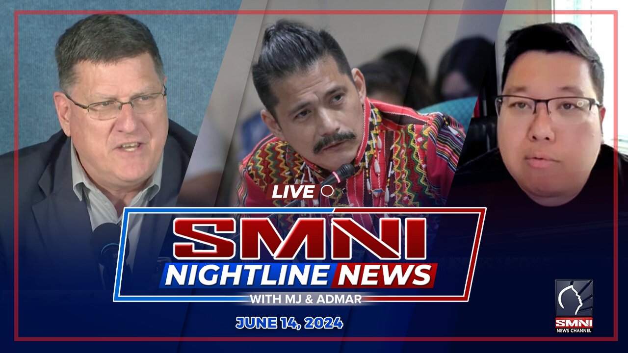 LIVE: SMNI Nightline News with MJ Mondejar & Admar Vilando | June 14, 2024