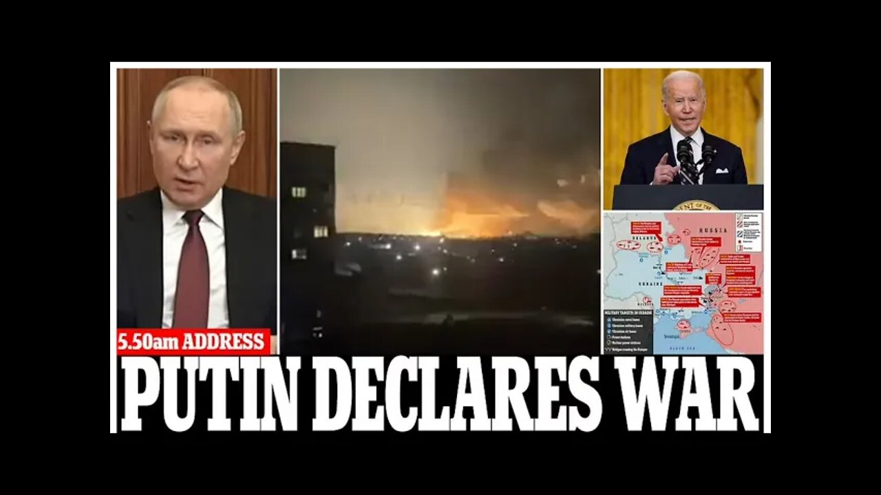 🔴 JBG LIVE: RUSSIA INVADES UKRAINE AND DECLARES WAR! (2/24/22)