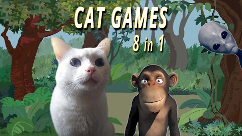 CAT GAMES: 8 in 1