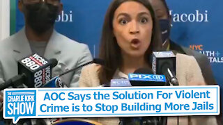 AOC Says the Solution For Violent Crime is to Stop Building More Jails