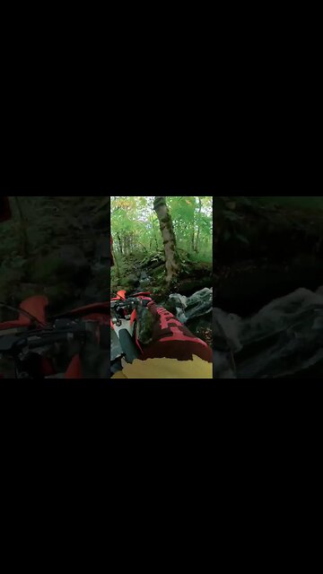 Slippery when Wet 😅 #dirtbike #enduro #motocross #ktm #2stroke #offroad