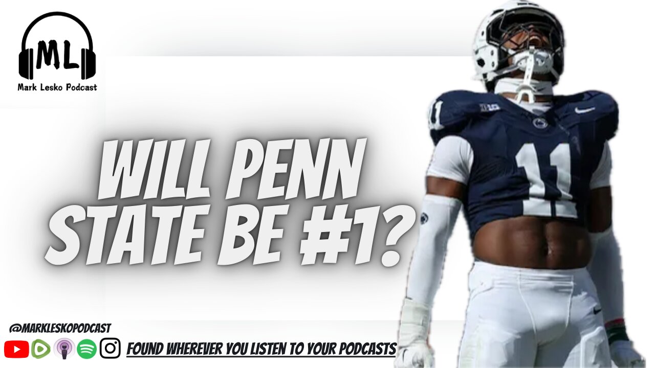 National picture after week 8 || Mark Lesko Pod clips #collegefootball #pennstatefootball