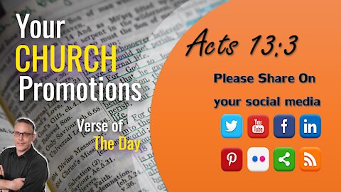 Acts 13:3 Verse of the Day #share #follow #VerseOfTheDay