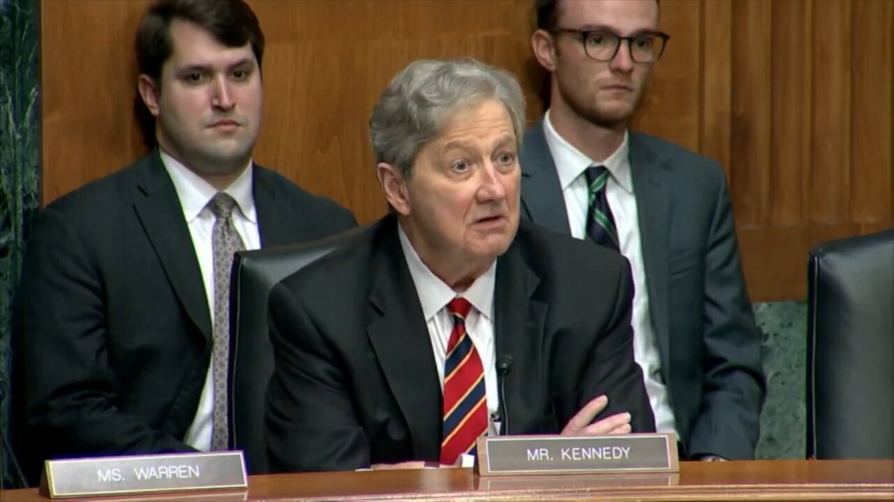 Sen Kennedy - when you spend this kind of money your going to have inflation