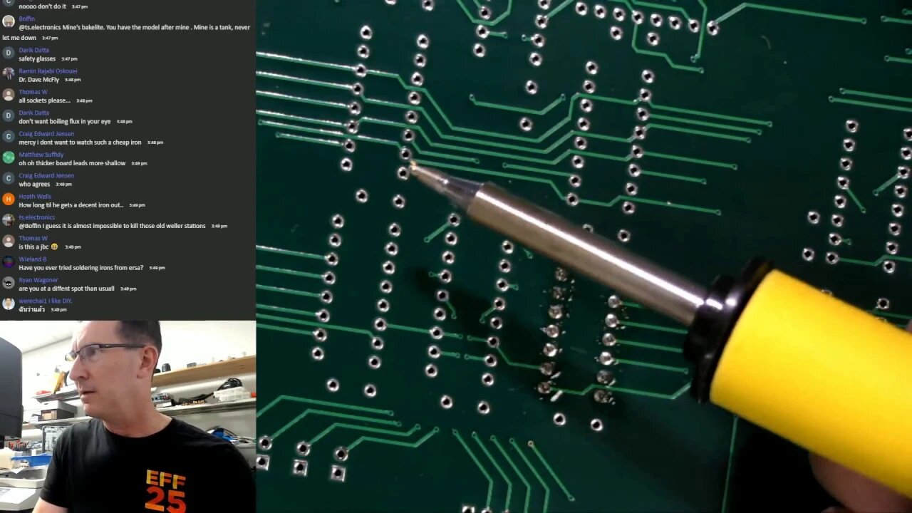 LIVE Soldering - Hakko FX-951 Ripoff